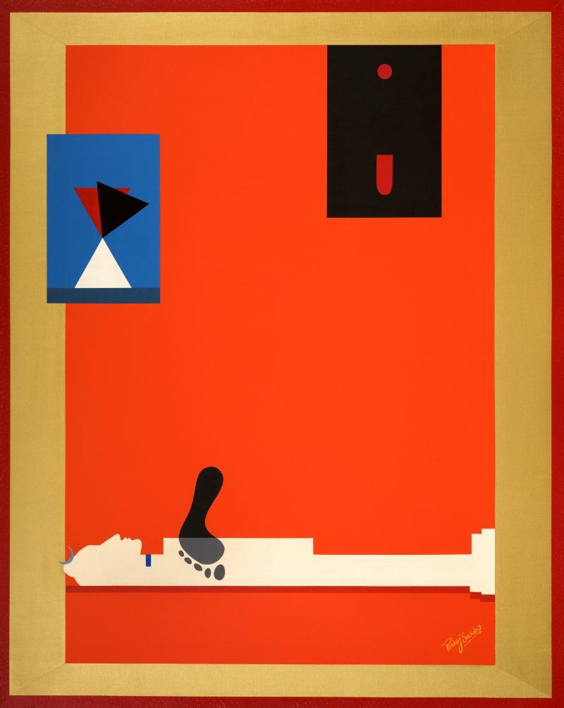 Religious mixed media titled '11 nityakali', 48x60 inches, by artist Pankaj Sachdeva on Canvas