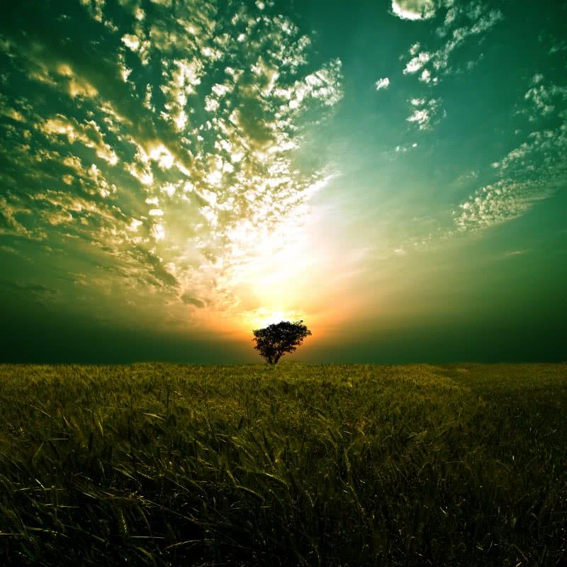 Fantasy photography titled 'A Cloud Story', 11x11 inches, by artist Vaibhav Kadam on