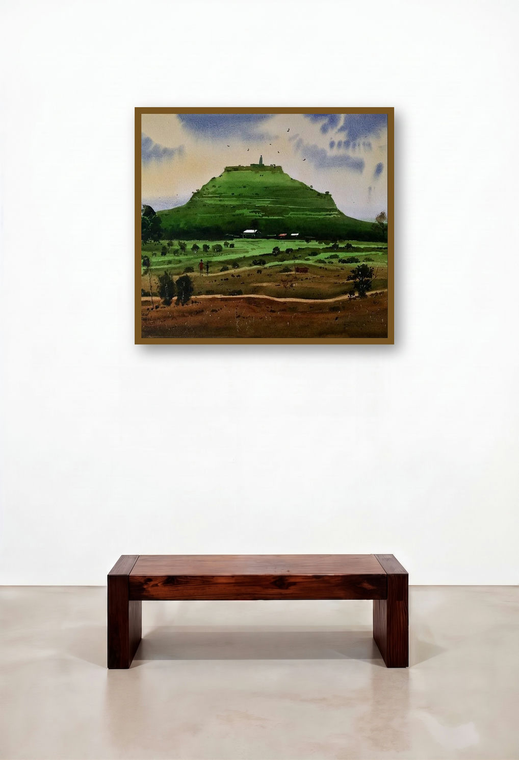 Beauty Of Village (Fort on the Hilltop)