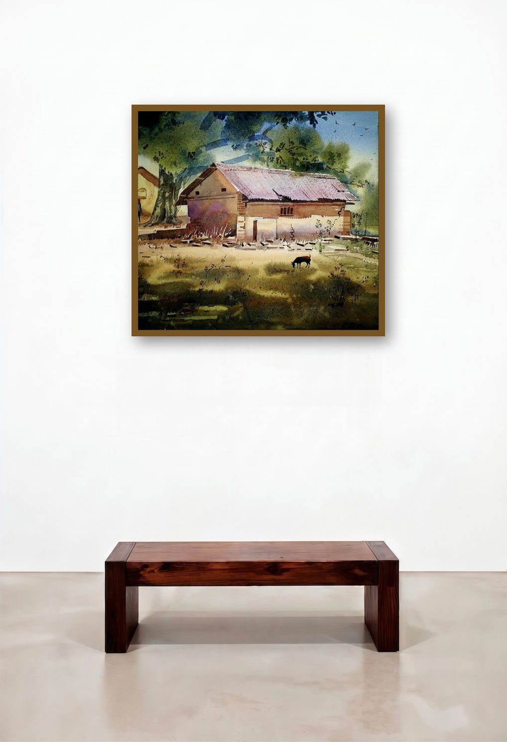 Beauty Of Village (A Village Vista)