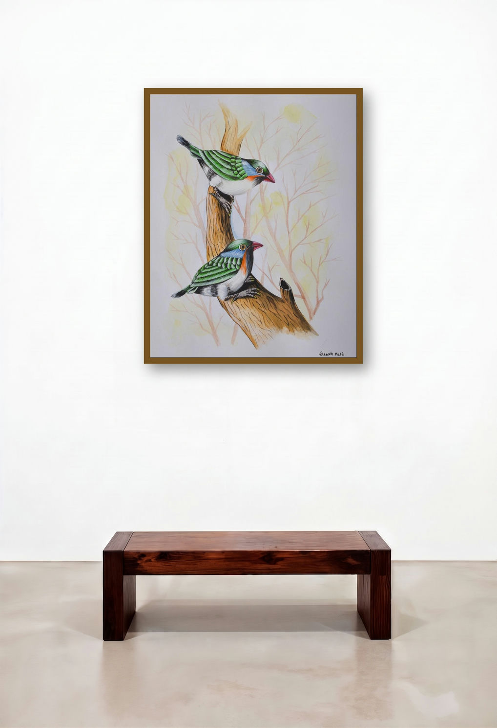 Birds 226 (Birds on a Branch)