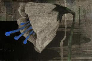 Nature acrylic painting titled 'Blossom 5', 24x36 inches, by artist Sulakshana Dharmadhikari on Canvas