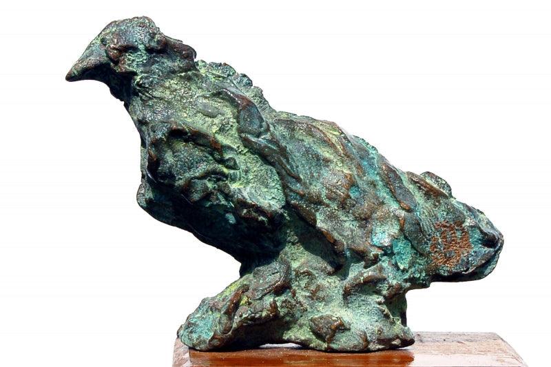 Abstract sculpture titled 'Bronze', 12x14x10 inches, by artist GOPAL PRASAD MANDAL on bronze