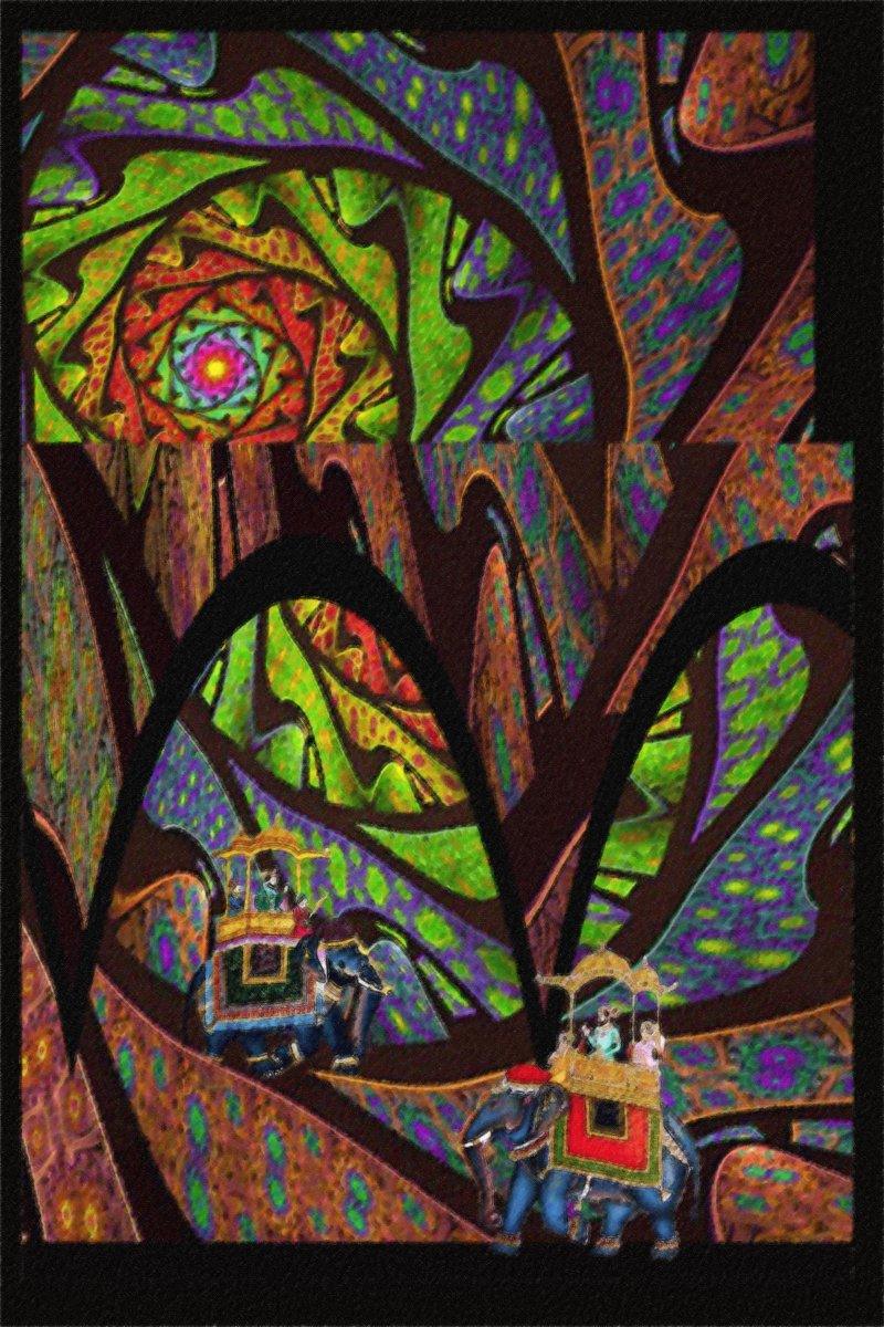 Landscape digital art titled 'Buy this piece', 17x11 inches, by artist visiting www.ClaudioFiori.com on canvas