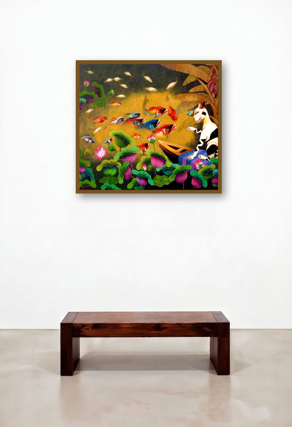 Dream 2 (Dream 2) by artist Nur Ali displayed in a Eclectic Hotel Suite