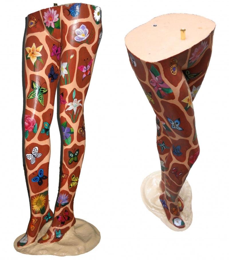 contemporary sculpture titled 'Fashion', 60x24x24 inches, by artist Raghavendar Angali on Fiberglass