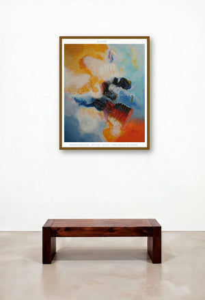 Illusion by artist Ranga Naidu displayed in a Designer Penthouse