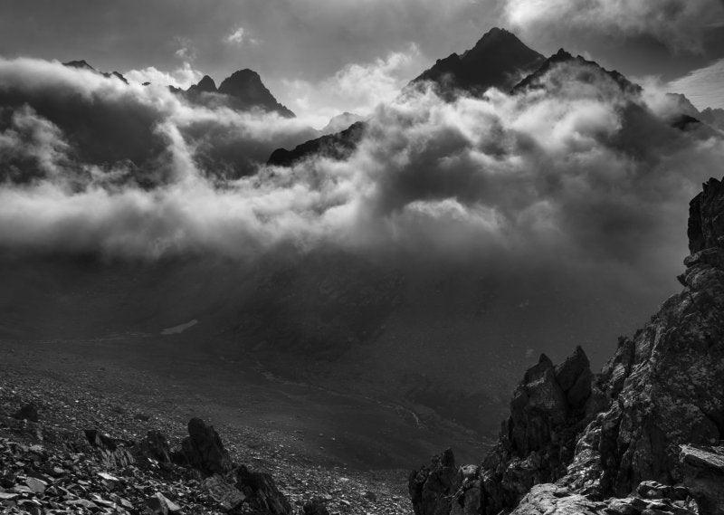 Nature photography titled 'Landscape 12', 11x16 inches, by artist Satyaki Biswas on