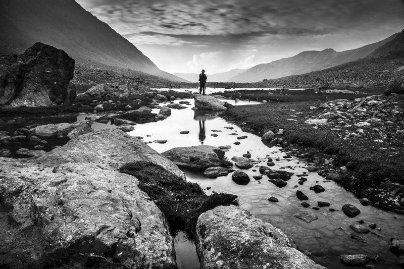 Nature photography titled 'Landscape 7', 11x17 inches, by artist Satyaki Biswas on