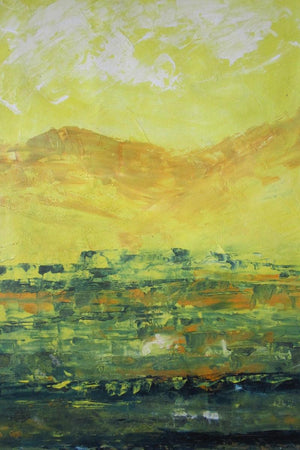 Landscape acrylic painting titled 'Landscape', 18x12 inches, by artist Anamika S on Canvas