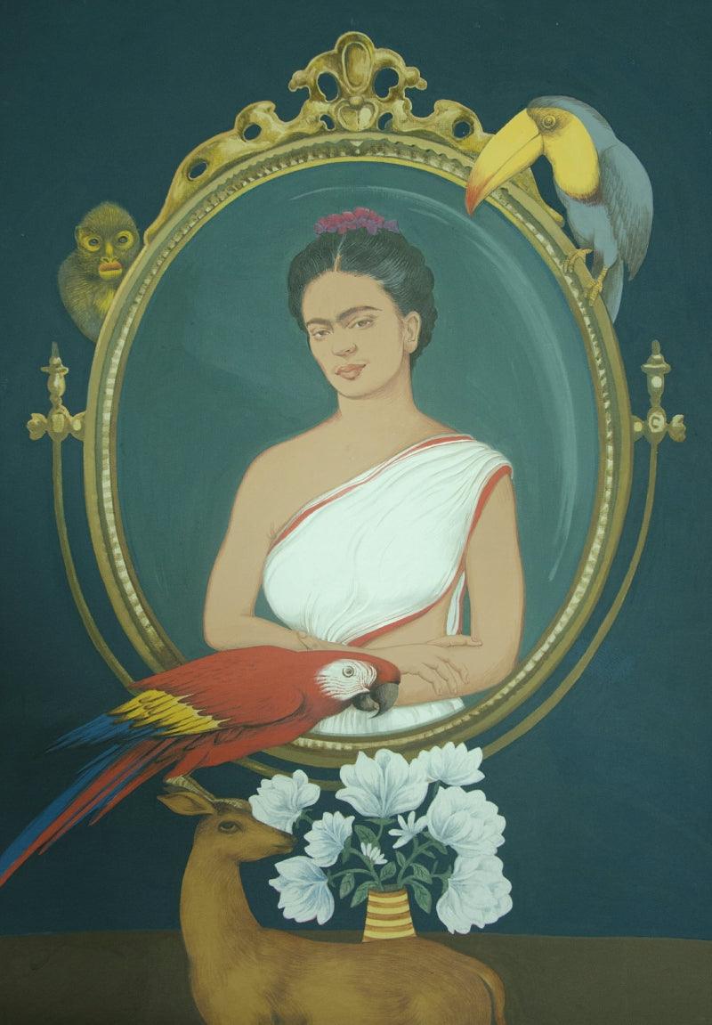 Mother Nature Painting by Subir Dey | ArtZolo.com