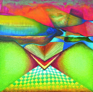 Nature oil painting titled 'Nature 1', 36x36 inches, by artist Dhananjay Takalikar on Canvas