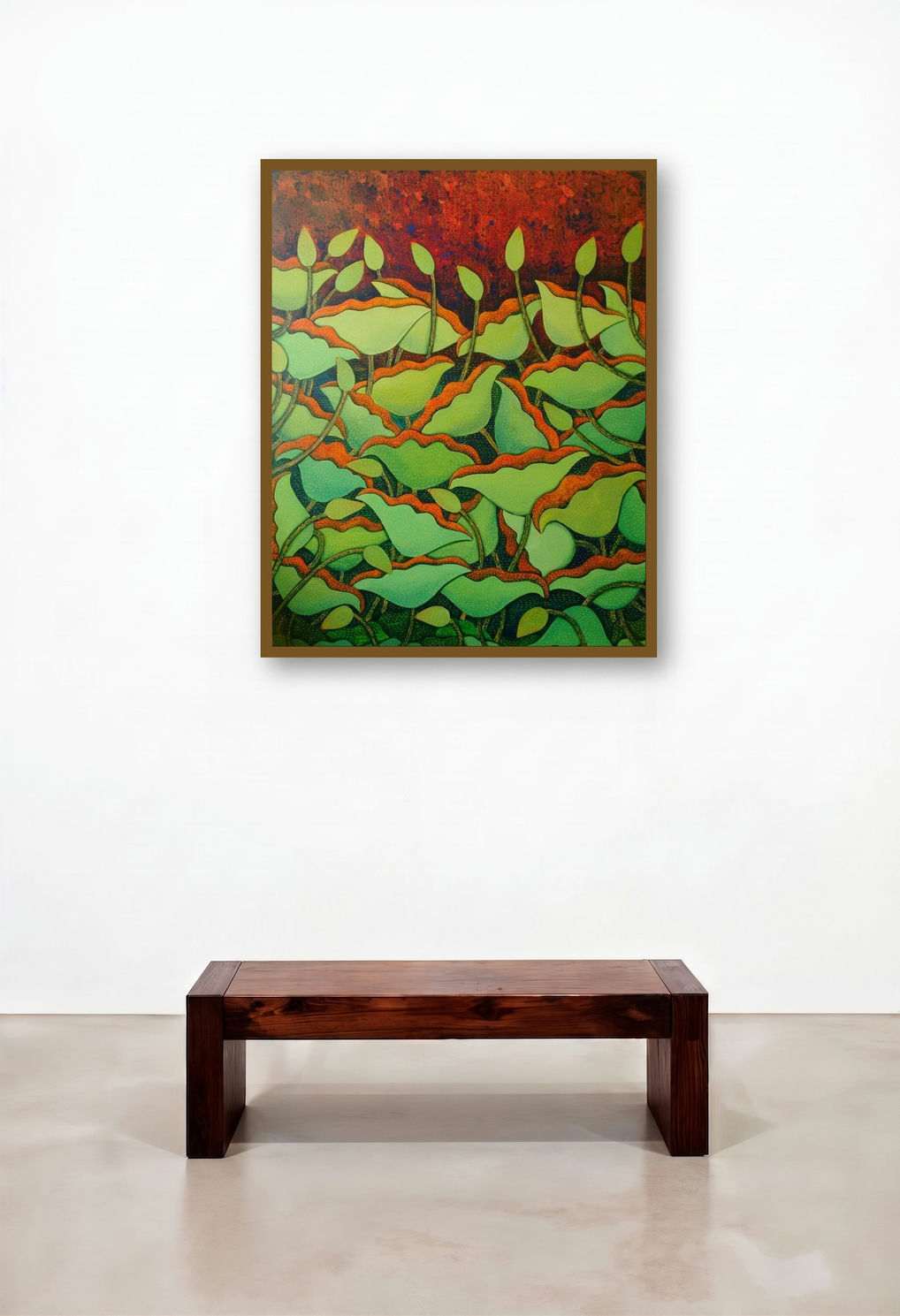 Nature (Abstract Lotus Pond)