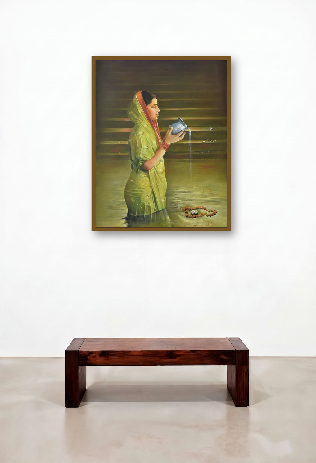 Prayer (Morning Ritual A Woman's Tribute to the Sun)