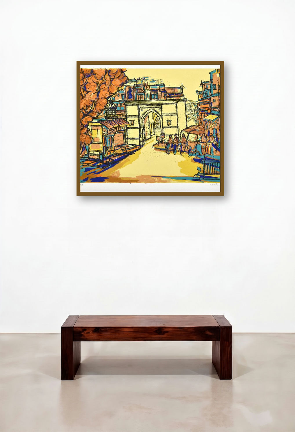 Raipur Darwaza (A Vibrant Cityscape)