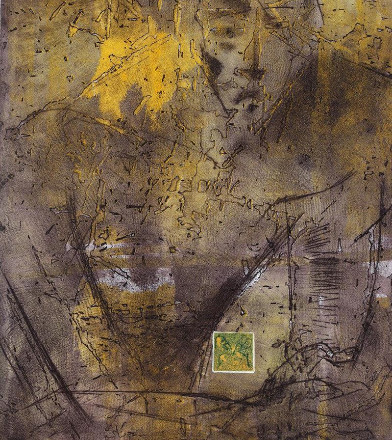 contemporary printmaking titled 'Spring', 28x20 inches, by artist Subroto Mondal on Paper