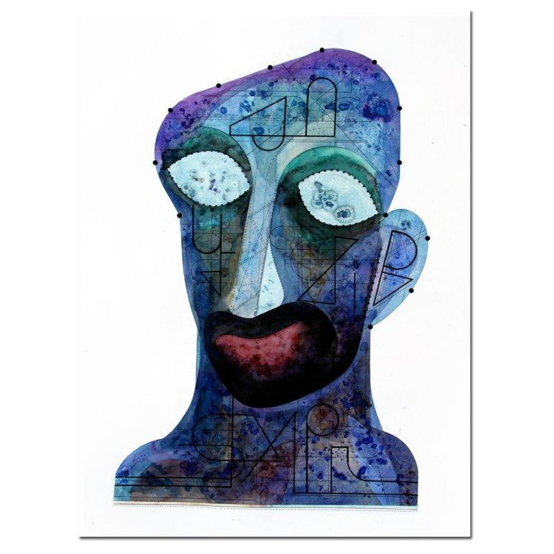 Figurative watercolor painting titled 'UNTITLED', 28x21 inches, by artist Gopal Sharma on Paper