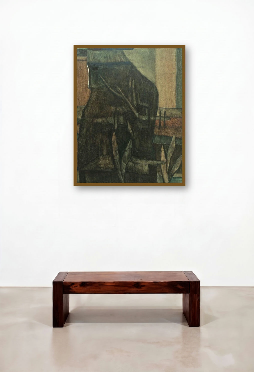 Untitled (Crimson Tide: An Abstract Composition)