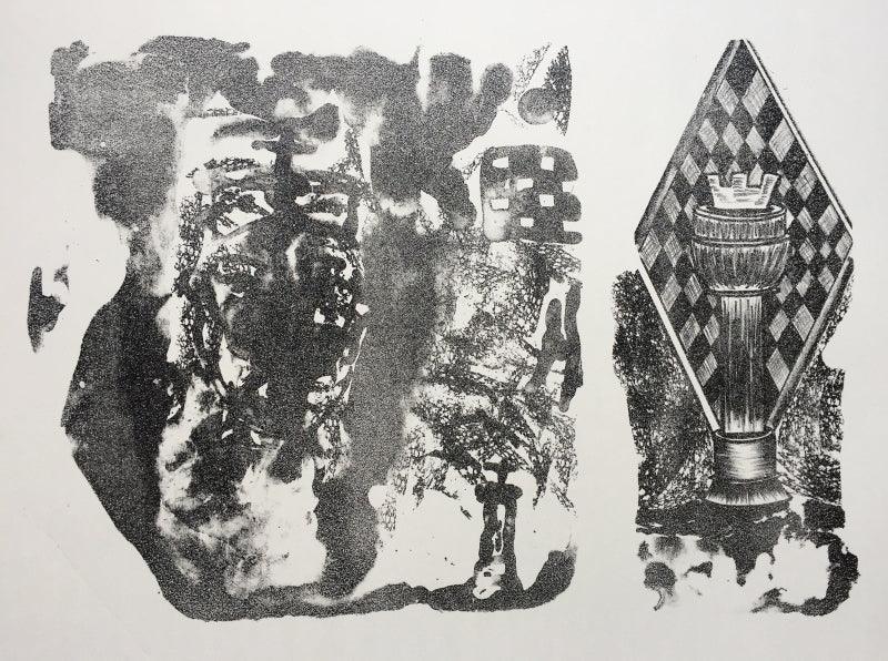 contemporary printmaking titled 'Untitled 1', 13x18 inches, by artist Diksha Dhingra on Paper