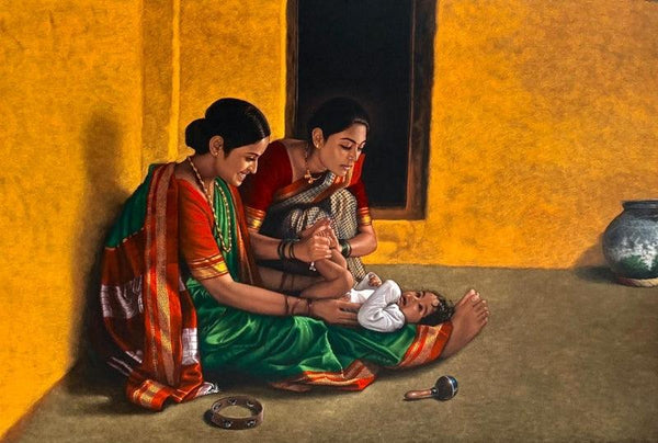 Untitled 1 Drawing by Shashikant Dhotre | ArtZolo.com