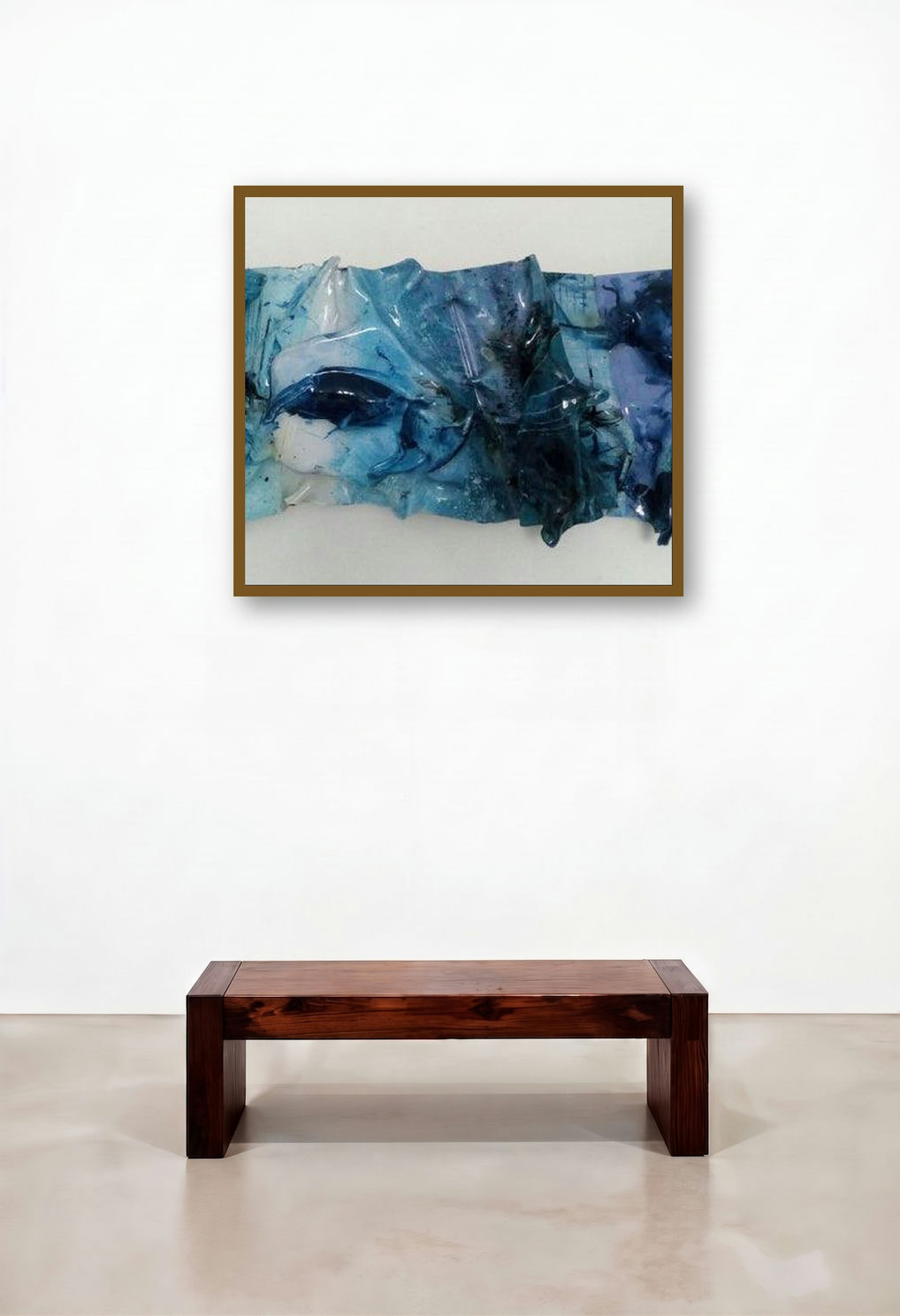 Untitled 1 (Blue Abstraction)