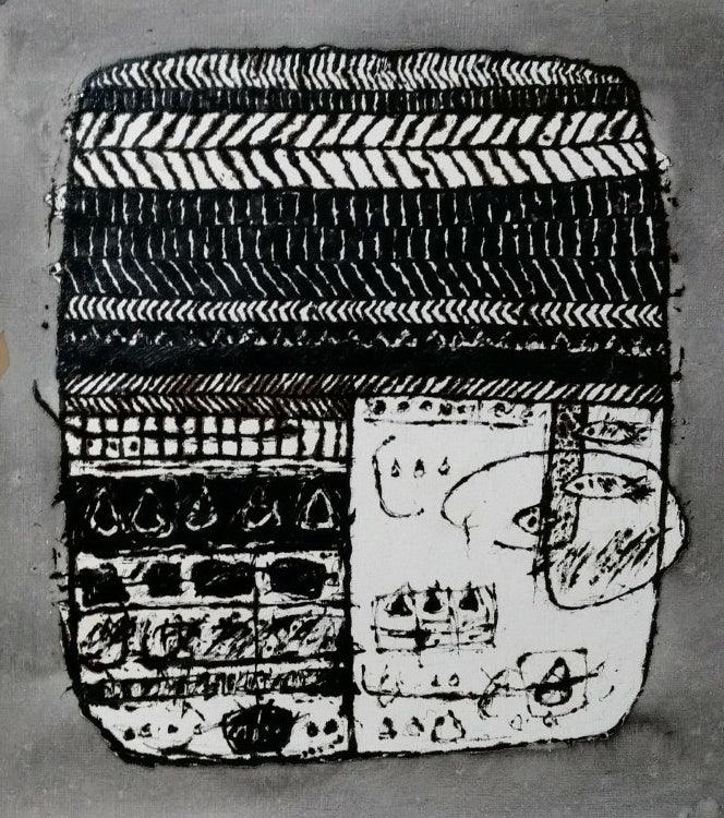 contemporary ink drawing titled 'Untitled 1', 10x8 inches, by artist Sagar Kamble on Paper