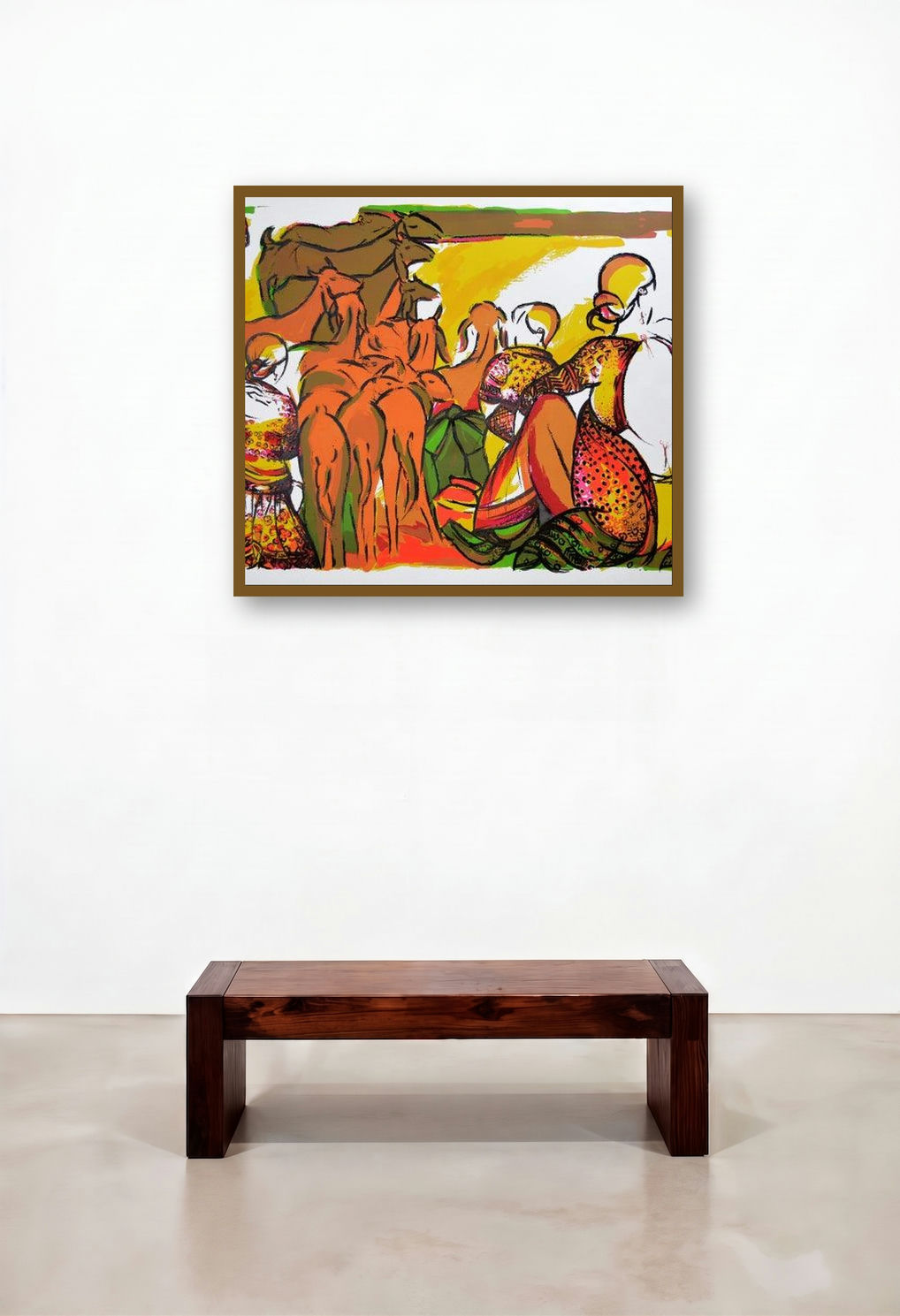 Untitled 1 (Village Scene)