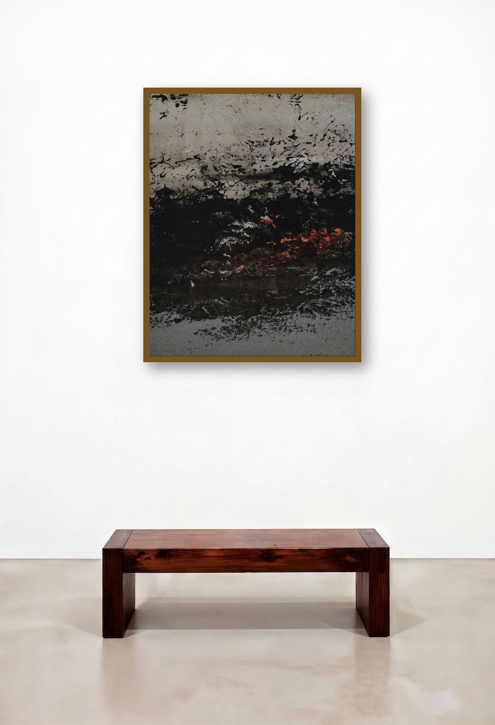 Untitled 1 (Textural Abstract Landscape)
