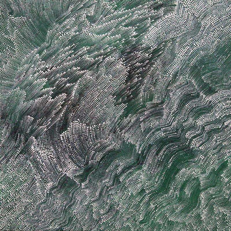 Abstract acrylic painting titled 'Untitled 1', 30x30 inches, by artist Durgesh Birthare on Canvas