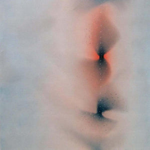 Abstract oil painting titled 'Untitled 1', 45x45 inches, by artist Promod Gaikwad on Canvas