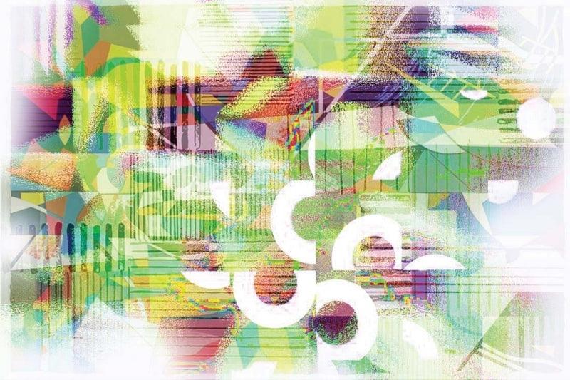 Abstract mixed media painting titled 'Untitled 11', 48x72 inches, by artist Sunil Balkawade on Canvas