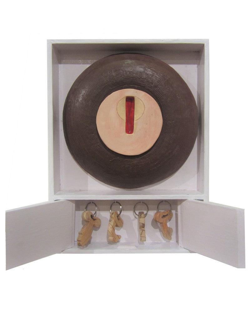 contemporary sculpture titled 'Untitled 11', 16x22x9 inches, by artist Souvik Das on Mixedmedia