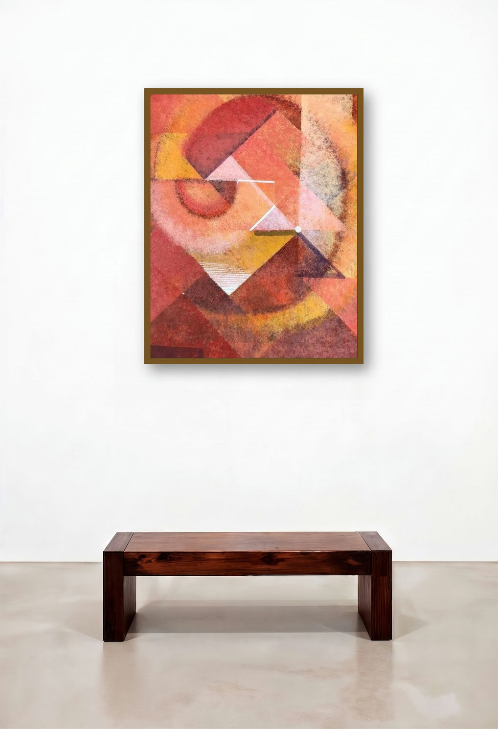 Untitled 11 (Intersecting Realities) by artist Mansi Palshikar displayed in a Coastal Reception Area