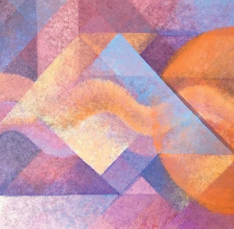 Abstract acrylic painting titled 'Untitled 12', 24x24 inches, by artist Mansi Palshikar on Canvas