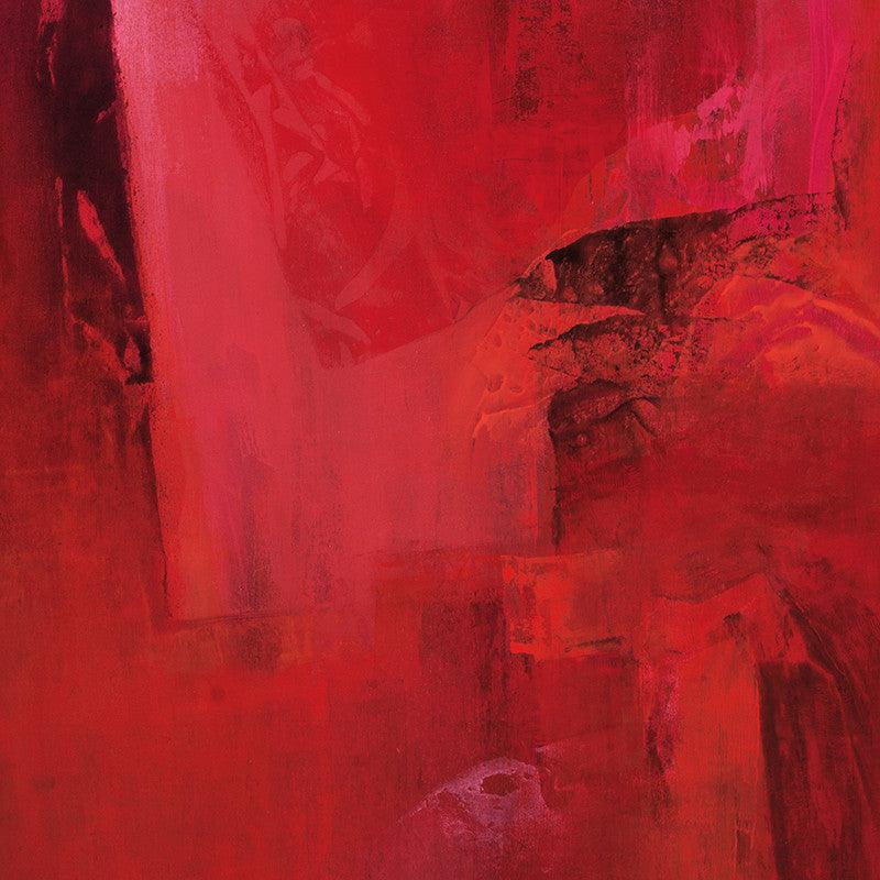 Abstract acrylic painting titled 'Untitled 122', 36x36 inches, by artist Siddhesh Rane on Canvas