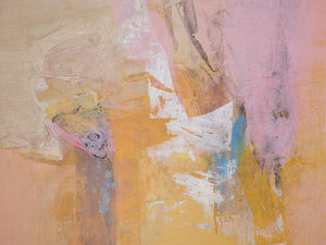 Abstract acrylic painting titled 'Untitled 126', 36x48 inches, by artist Siddhesh Rane on Canvas