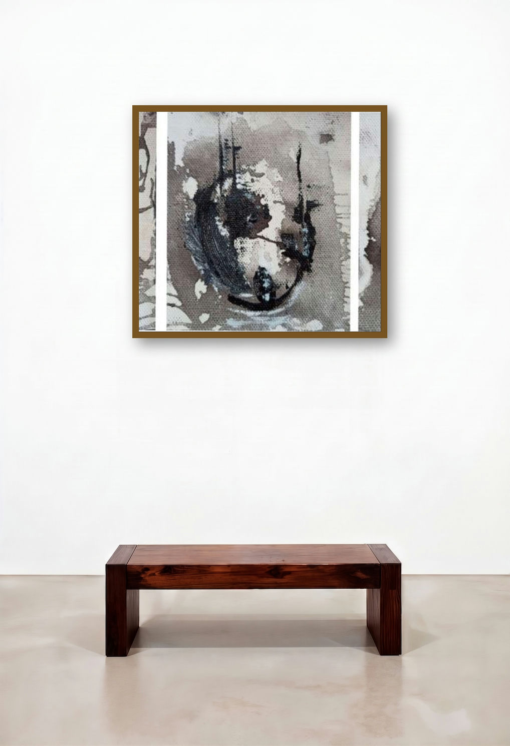 Untitled 13 (Transformation) by artist Trapti Porwal displayed in a Transitional Foyer