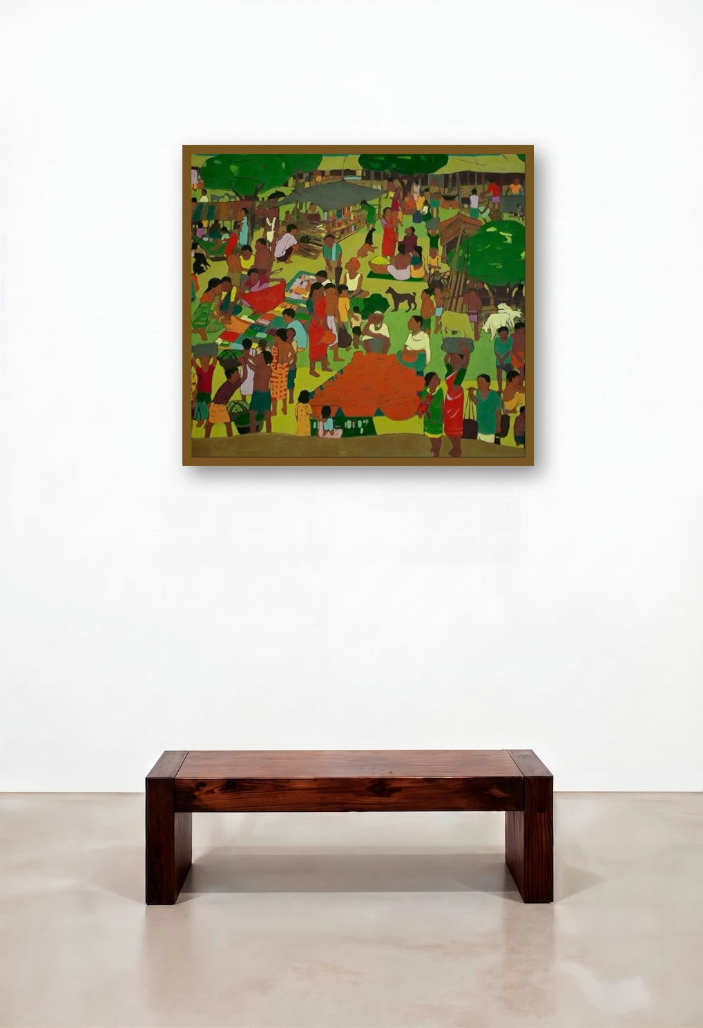 Untitled 14 (Bustling Village Market)