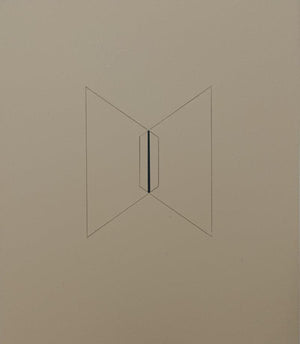 Abstract mixed media painting titled 'Untitled 16', 14x12 inches, by artist Rohit Bhanushali on Paper