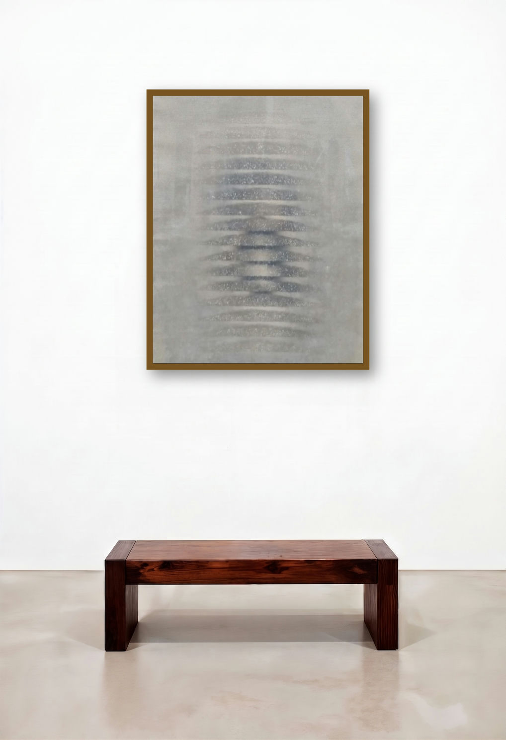 Untitled 16 (Beneath the Surface) by artist Rupesh Pawar displayed in a Traditional Reception Area