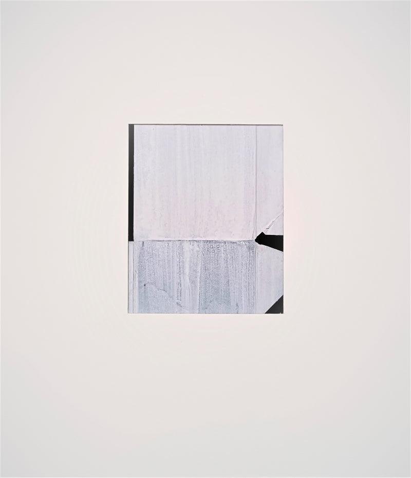 Abstract mixed media painting titled 'Untitled 17', 14x12 inches, by artist Rohit Bhanushali on Paper