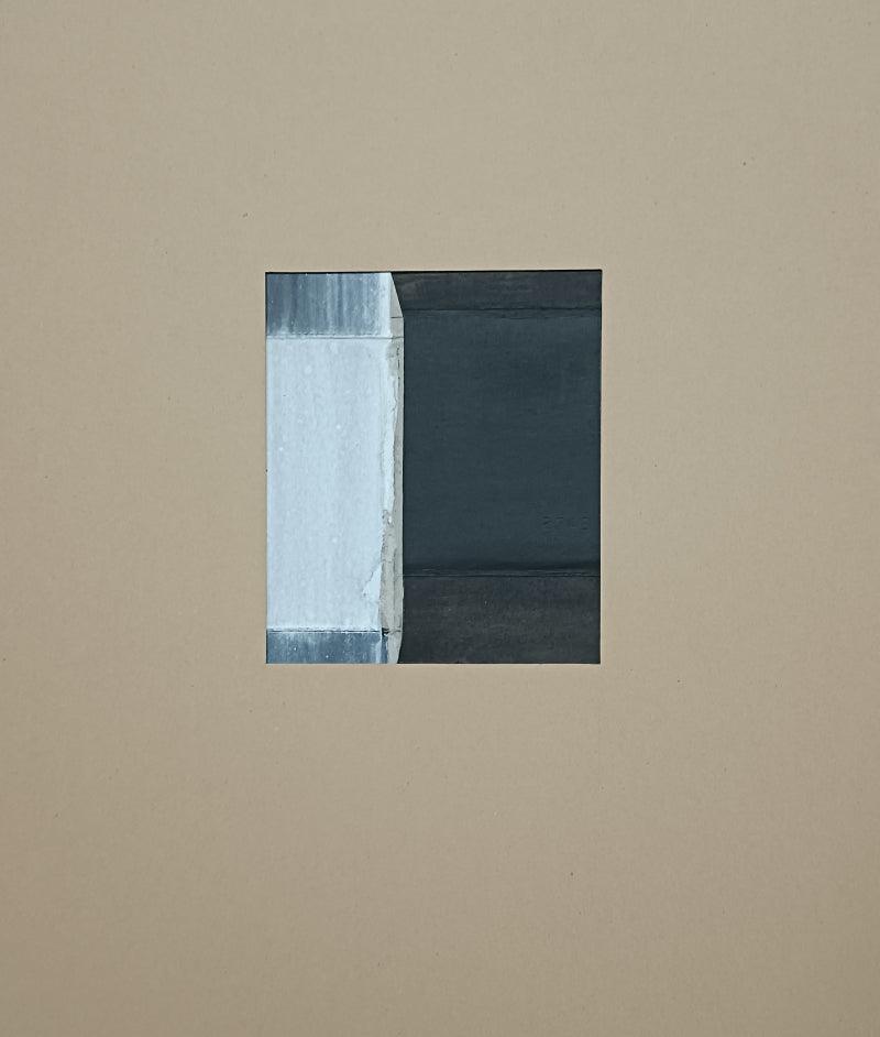 Abstract mixed media painting titled 'Untitled 19', 14x12 inches, by artist Rohit Bhanushali on Paper