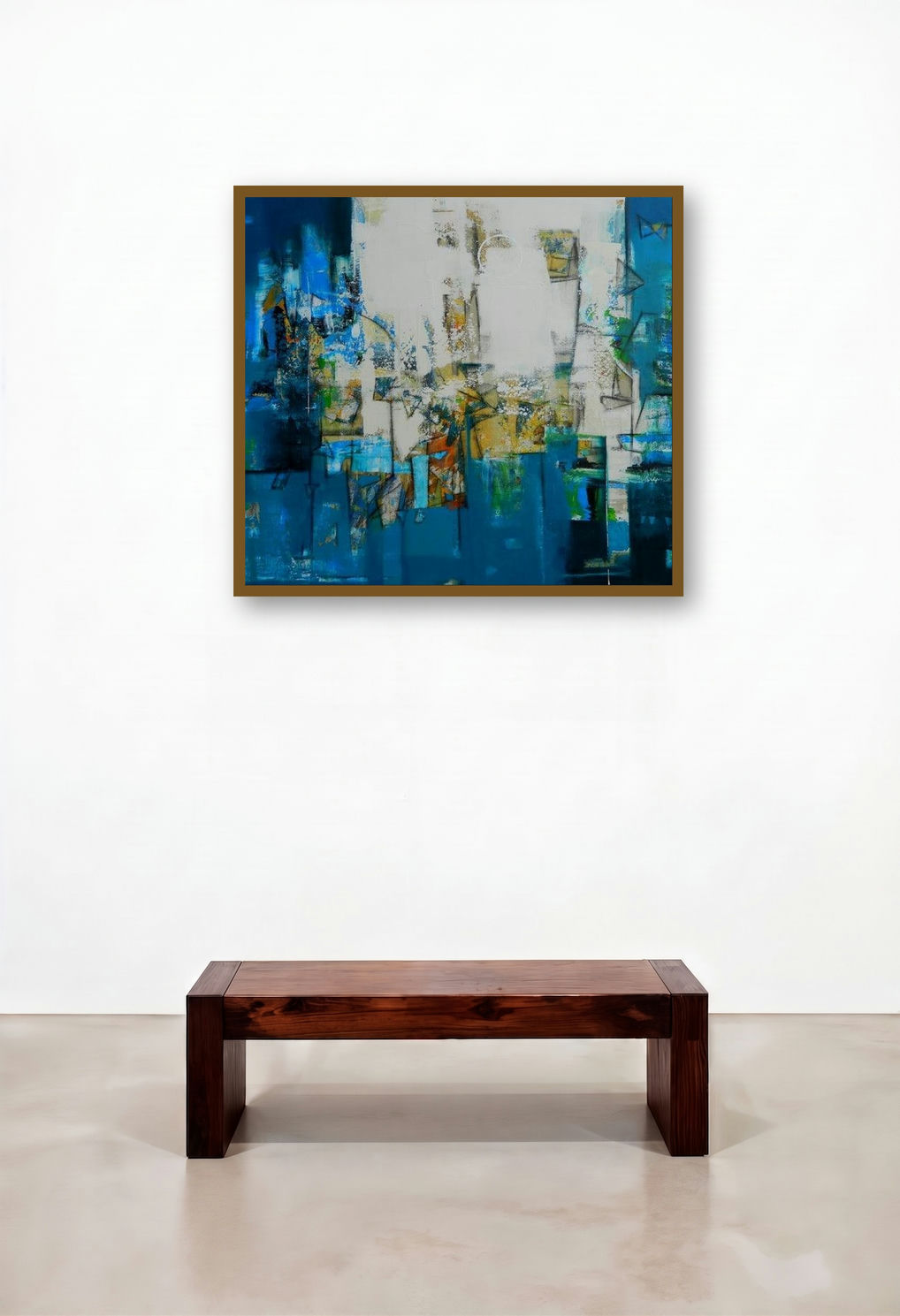Untitled 2 (Blue Abstract)
