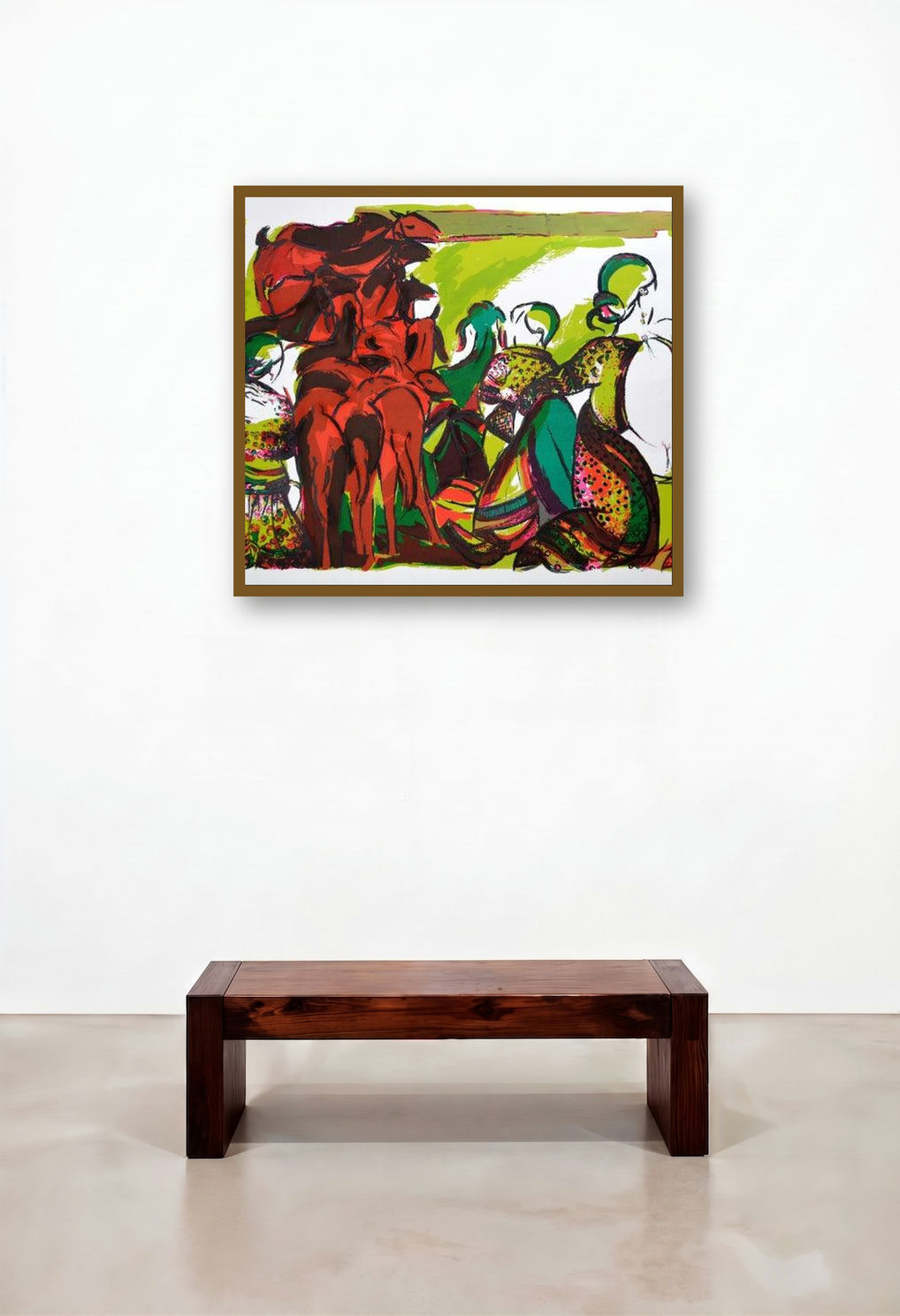 Untitled 2 (Village Scene)