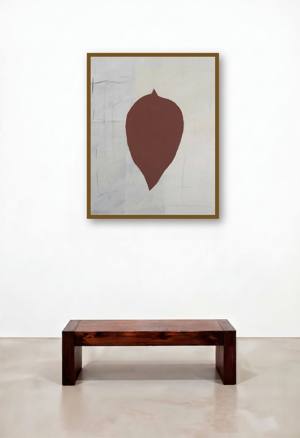Untitled 2 (The Seed) by artist Rahim Mirza displayed in a Urban Loft Dining Room