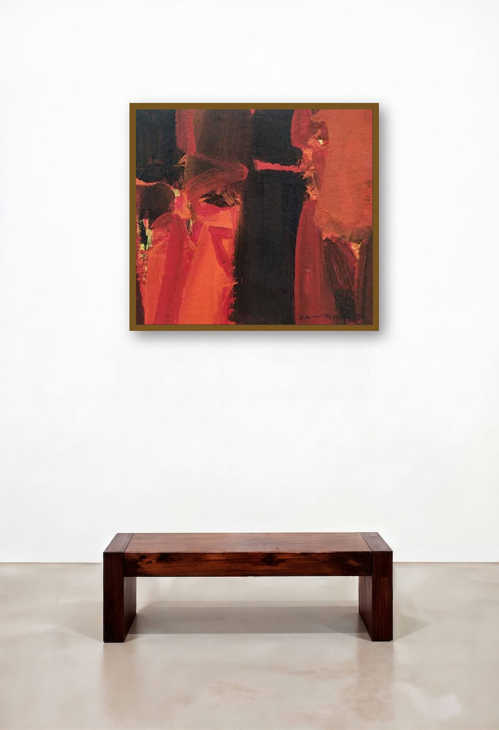Untitled 21 (Crimson Reverie)