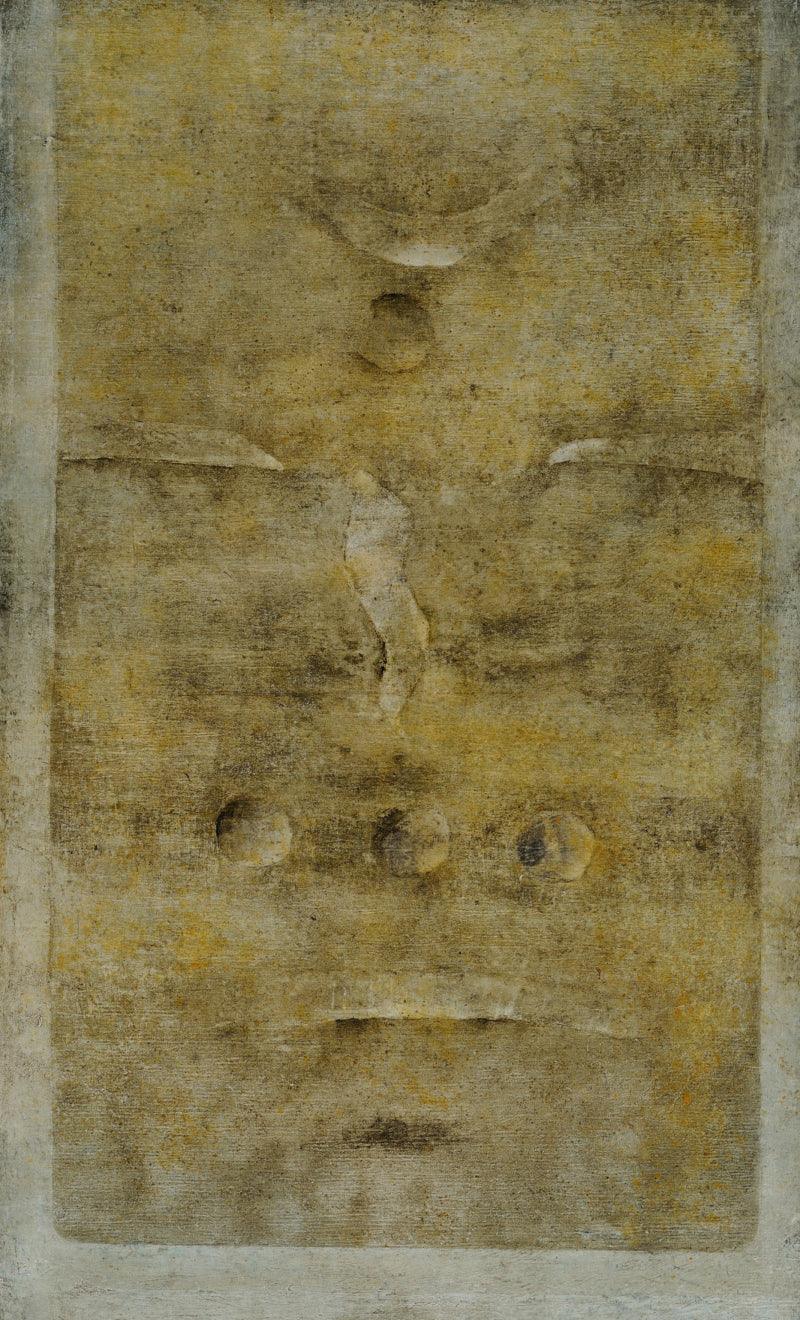 Abstract oil painting titled 'Untitled 24', 60x36 inches, by artist Ramesh Thorat on Canvas