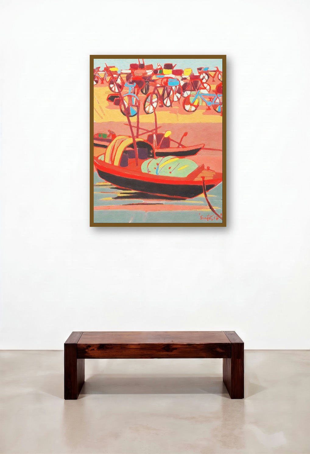Untitled 28 (Boats and Bicycles)