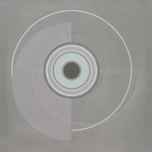 Abstract acrylic painting titled 'Untitled 3', 36x36 inches, by artist Dhruti Mahajan on Canvas