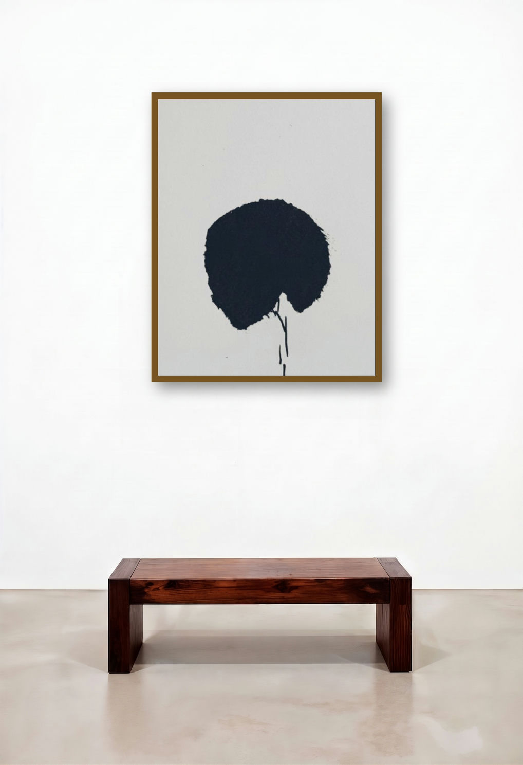 Untitled 3 (Emergence) by artist Rahim Mirza displayed in a Classic Penthouse